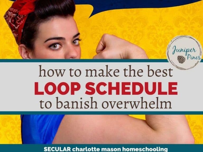 How to make the best loop schedule to banish overwhelm