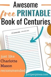 How to Make an Authentic Book of Centuries (includes free printable ...